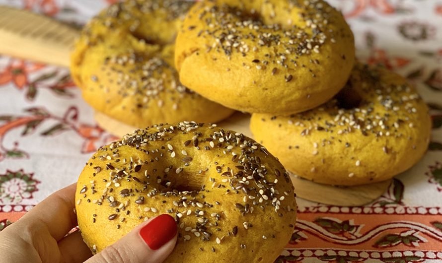 BAGELS DE CALABAZA