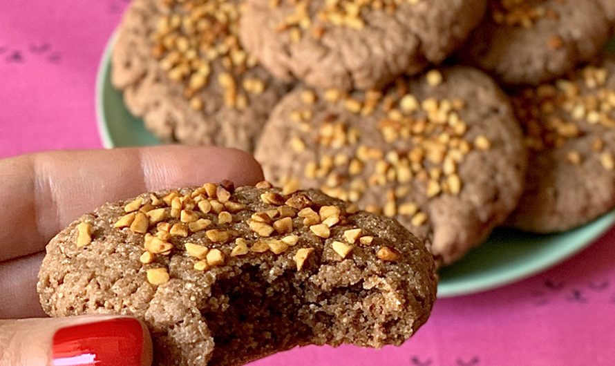 COOKIES DE AMARANTO Y CHOCOLATE